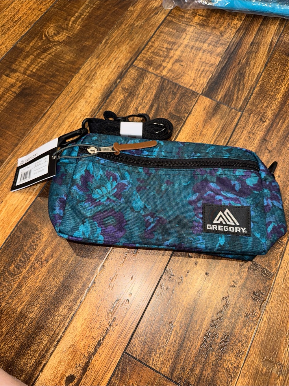 Gregory Pad Shoulder Pouch M : blue  tapestry